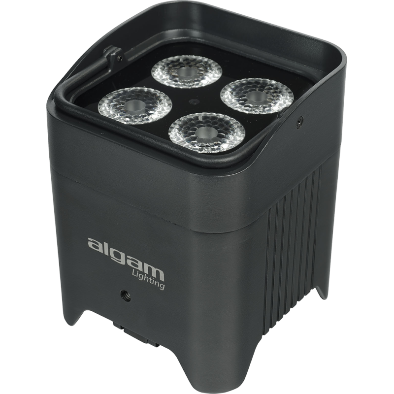 ALGAM LIGHTING EVENTPAR412-HEX-IP par sur batterie 4 led 12w rgbwa+uv ip65