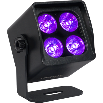 ALGAM LIGHTING EVENTPAR44-QUAD-IP par sur batterie 4 led 4w rgb+ww ir dmx sans fil ip65