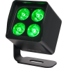 ALGAM LIGHTING EVENTPAR44-QUAD-IP par sur batterie 4 led 4w rgb+ww ir dmx sans fil ip65