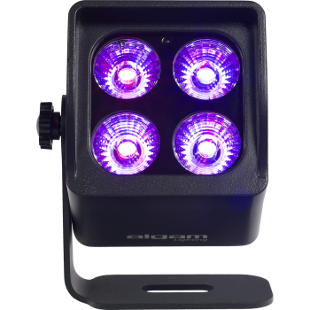 ALGAM LIGHTING EVENTPAR44-QUAD-IP par sur batterie 4 led 4w rgb+ww ir dmx sans fil ip65