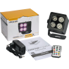 ALGAM LIGHTING EVENTPAR44-QUAD-IP par sur batterie 4 led 4w rgb+ww ir dmx sans fil ip65