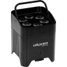 ALGAM LIGHTING EVENTPAR612-HEX-IP par sur batterie 6 led 12w rgbwa+uv ip65 ir dmx sans fil