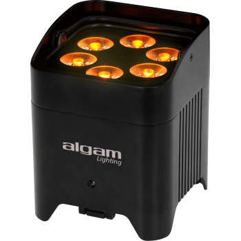 ALGAM LIGHTING EVENTPAR612-HEX-IP par sur batterie 6 led 12w rgbwa+uv ip65 ir dmx sans fil