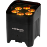 ALGAM LIGHTING EVENTPAR612-HEX-IP par sur batterie 6 led 12w rgbwa+uv ip65 ir dmx sans fil