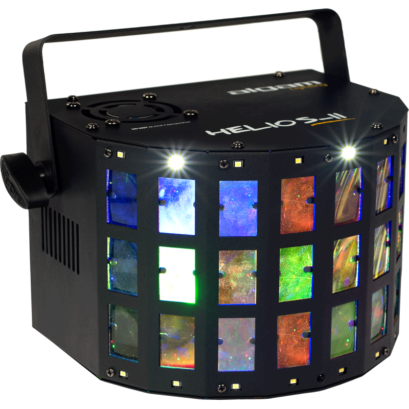 ALGAM LIGHTING HELIOS-II projecteur derby + stroboscope dynamique