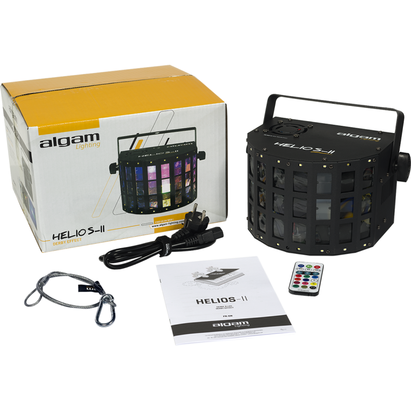 ALGAM LIGHTING HELIOS-II projecteur derby + stroboscope dynamique