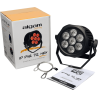 ALGAM LIGHTING IP-PAR-712-HEX par led ip65 - 7 x 12w hex
