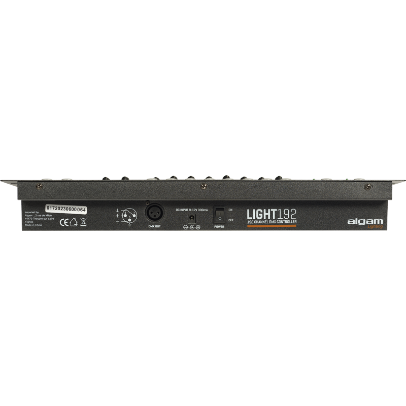 ALGAM LIGHTING LIGHT192 contrôleur dmx 192 canaux
