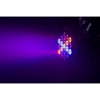 ALGAM LIGHTING MINIPAR193FX par led 8 led 1w rouge/vert/bleu/blanc 1 led 3w rvb télécommande
