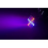 ALGAM LIGHTING MINIPAR193FX par led 8 led 1w rouge/vert/bleu/blanc 1 led 3w rvb télécommande