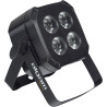 ALGAM LIGHTING MINIPAR46-QUAD par led 4x 6w 4-en-1 télécommande