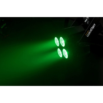 ALGAM LIGHTING MINIPAR46-QUAD par led 4x 6w 4-en-1 télécommande