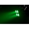 ALGAM LIGHTING MINIPAR46-QUAD par led 4x 6w 4-en-1 télécommande