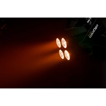 ALGAM LIGHTING MINIPAR46-QUAD par led 4x 6w 4-en-1 télécommande