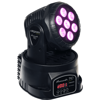 ALGAM LIGHTING MINIWASH710 lyre wash leds 7 x 10w rgbw