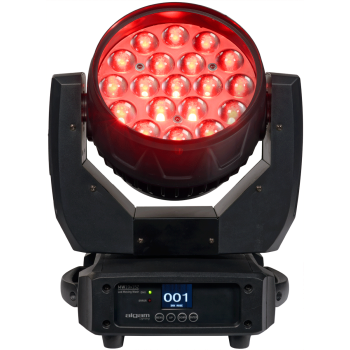 ALGAM LIGHTING MW19X15Z lyre wash zoom 19 x 15w leds 4 en 1