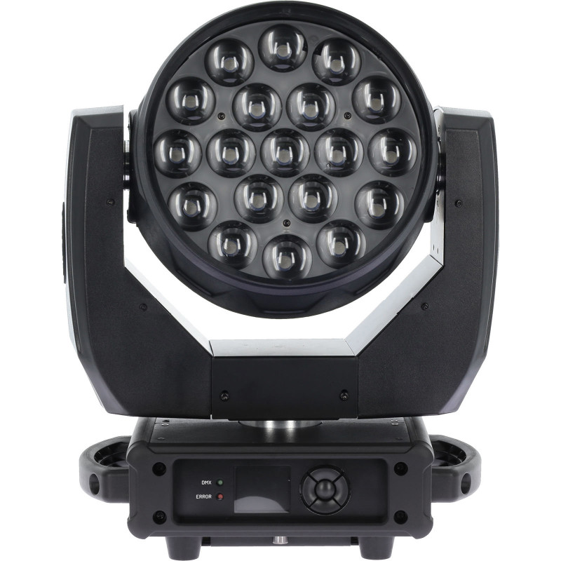 ALGAM LIGHTING MW19X15ZX lyre wash zoom 19 x 15w led rgbw
