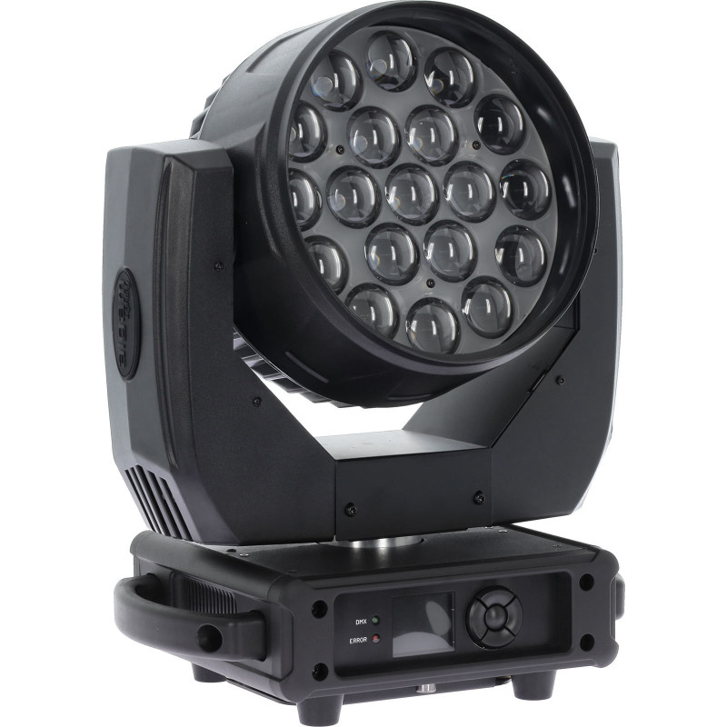 ALGAM LIGHTING MW19X15ZX lyre wash zoom 19 x 15w led rgbw