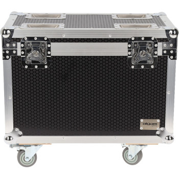 ALGAM LIGHTING MW19X15ZX-FC flight case à roulettes pour 2x mw19x15 zoom