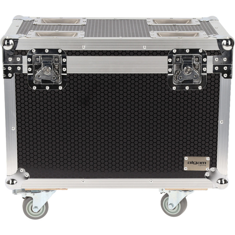 ALGAM LIGHTING MW19X15ZX-FC flight case à roulettes pour 2x mw19x15 zoom