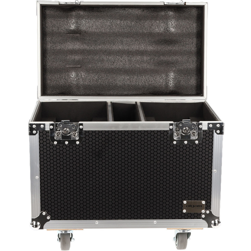ALGAM LIGHTING MW19X15ZX-FC flight case à roulettes pour 2x mw19x15 zoom