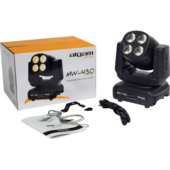 ALGAM LIGHTING MW430 lyre wash led 4 x 30w rgbw