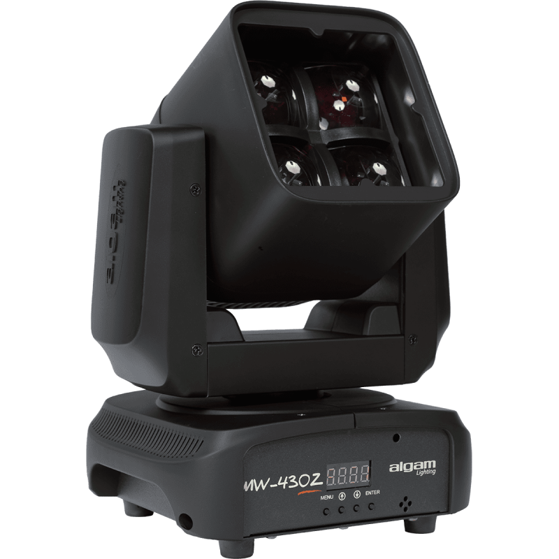 ALGAM LIGHTING MW430ZOOM lyre wash led zoom 4 x 30w rgbw