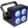 ALGAM LIGHTING PAR-410-QUAD par led 4 x 10 w 4 en 1 rgbw