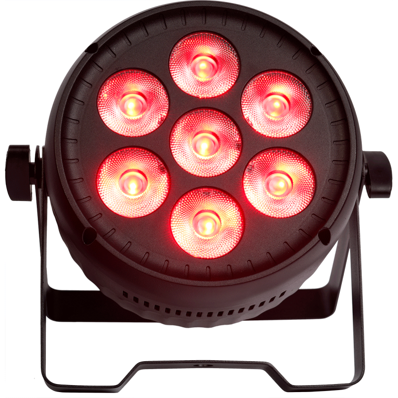 ALGAM LIGHTING PARWASH730-QUAD par wash 7x 30w rgbww 4-en-1 optique 15°