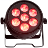 ALGAM LIGHTING PARWASH730-QUAD par wash 7x 30w rgbww 4-en-1 optique 15°