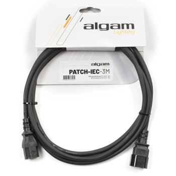 ALGAM LIGHTING PATCH-IEC-3M rallonge électrique iec 1 mm² - 3 m