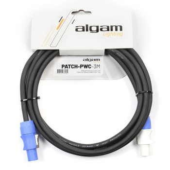 ALGAM LIGHTING PATCH-PWC-3M rallonge powercon 1,5 mm² - 3 m