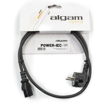 ALGAM LIGHTING POWER-IEC-1M câble d'alimentation iec 1 mm² - 1 m