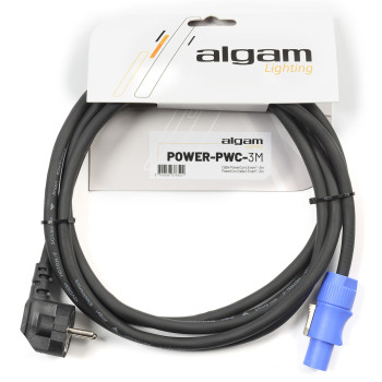 ALGAM LIGHTING POWER-PWC-3M câble powercon 1,5 mm² - 3 m