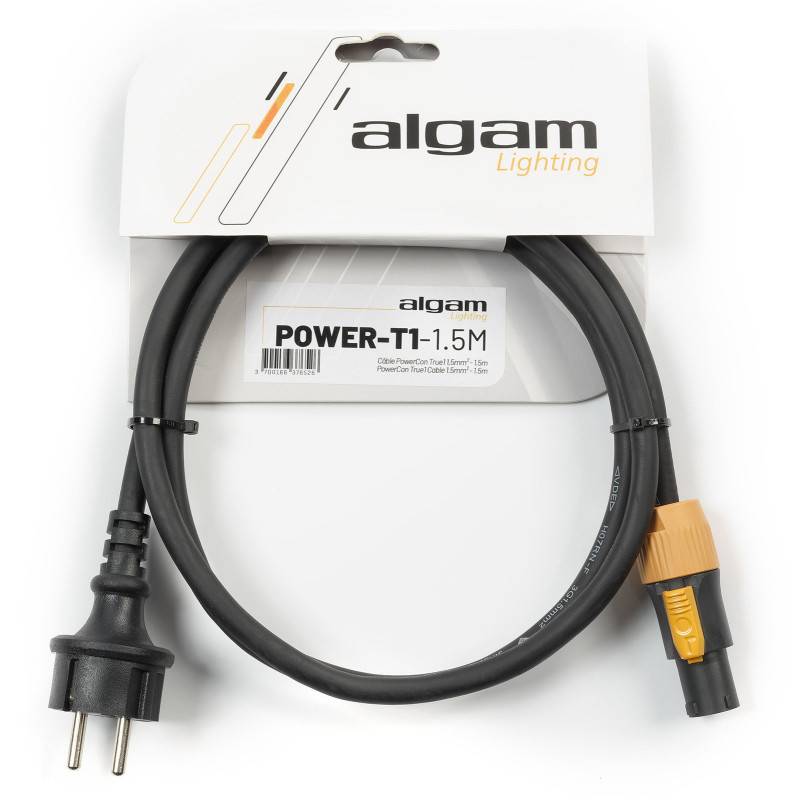ALGAM LIGHTING POWER-T1-1.5M câble powercon true1 1,5mm² - 1,5 m