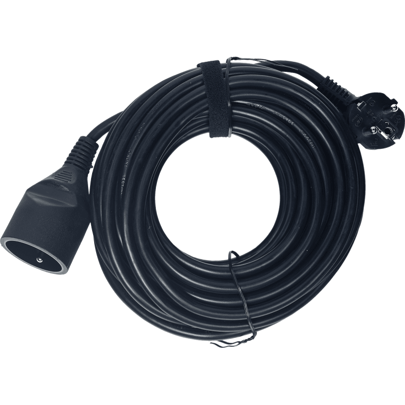 ALGAM LIGHTING PRO-10M rallonge standard pvc h05vv-f 3g1,5mm² - 10m noir