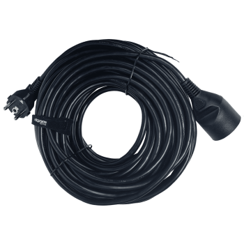 ALGAM LIGHTING PRO-20M rallonge standard pvc h05vv-f 3g1,5mm² - 20m noir