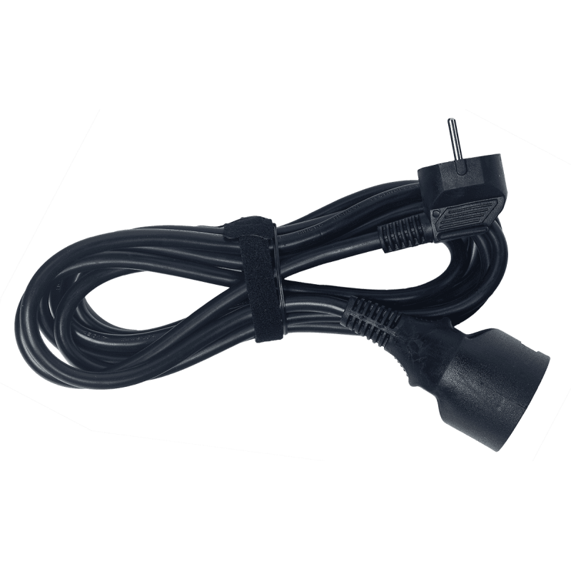 ALGAM LIGHTING PRO-3M rallonge standard pvc h05vv-f 3g1,5mm² - 3m noir