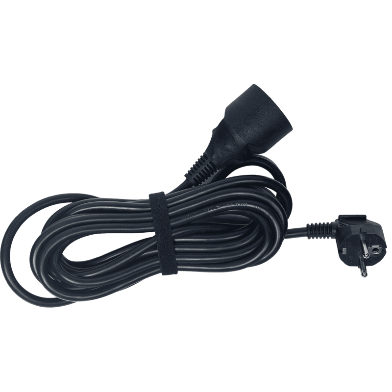 ALGAM LIGHTING PRO-5M rallonge standard pvc h05vv-f - 3g1,5mm² - 5m noir