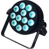 ALGAM LIGHTING SLIMPAR-1210-QUAD projecteur à led 12x10w 4-en-1 rgbw slim