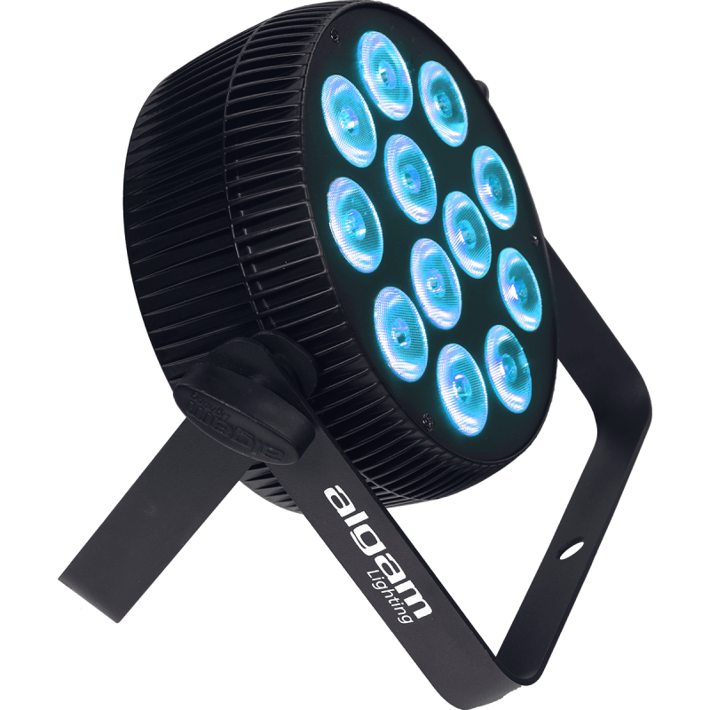 ALGAM LIGHTING SLIMPAR-1210-QUAD projecteur à led 12x10w 4-en-1 rgbw slim