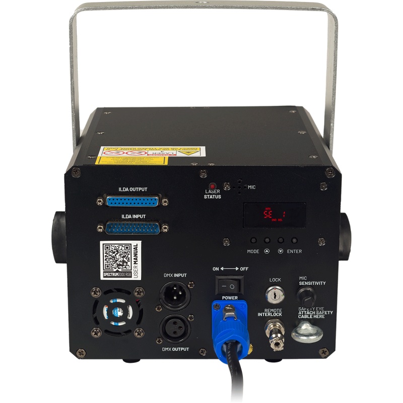ALGAM LIGHTING SPECTRUM3000RGB laser d'animation spectrum 3000 rgb