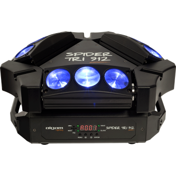 ALGAM LIGHTING SPIDER-TRI-912 mini-barres motorisées beam 9x 12w