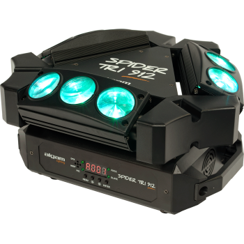 ALGAM LIGHTING SPIDER-TRI-912 mini-barres motorisées beam 9x 12w