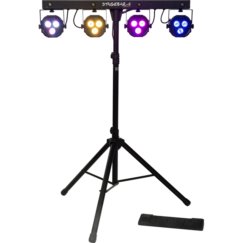 ALGAM LIGHTING STAGEBAR-II projecteurs à led sur pied et pédalier