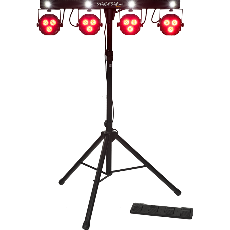 ALGAM LIGHTING STAGEBAR-II projecteurs à led sur pied et pédalier