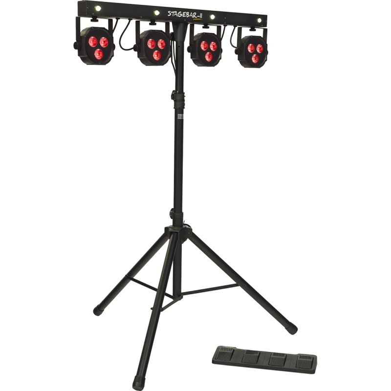 ALGAM LIGHTING STAGEBAR-II projecteurs à led sur pied et pédalier