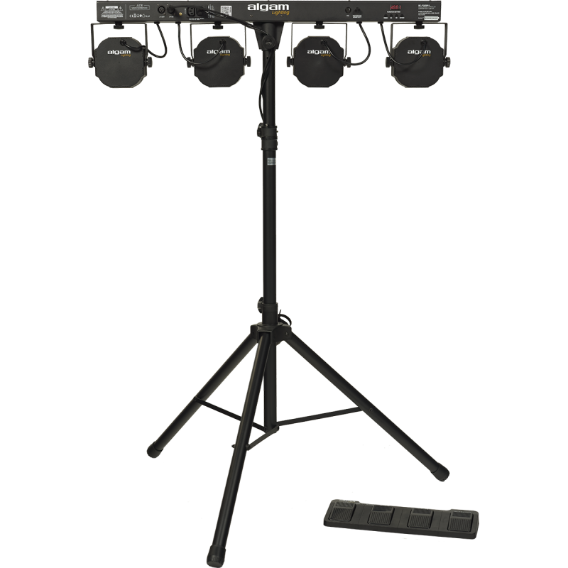 ALGAM LIGHTING STAGEBAR-II projecteurs à led sur pied et pédalier