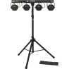 ALGAM LIGHTING STAGEBAR-II projecteurs à led sur pied et pédalier