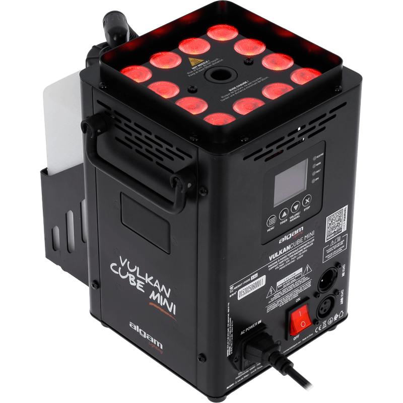 ALGAM LIGHTING VULKAN-CUBE-MINI machine geyser verticale compacte